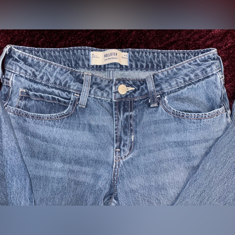 #112 Hollister Blue Denim Jeans - Picture 6 of 7